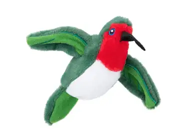 Mr.Kranch игрушка для кошек зеленая Птичка плюшевая с кошачьей мятой