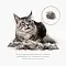 Furminator M/L для больших кошек c длинной шерстью #9