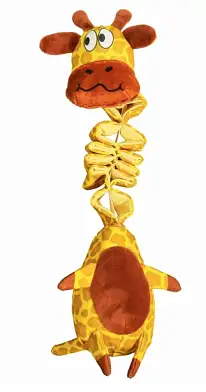Mr.Kranch Игрушка для собак Жираф с карманами под лакомство